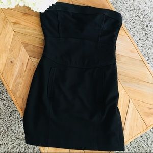Zara Little Black Strapless Dress